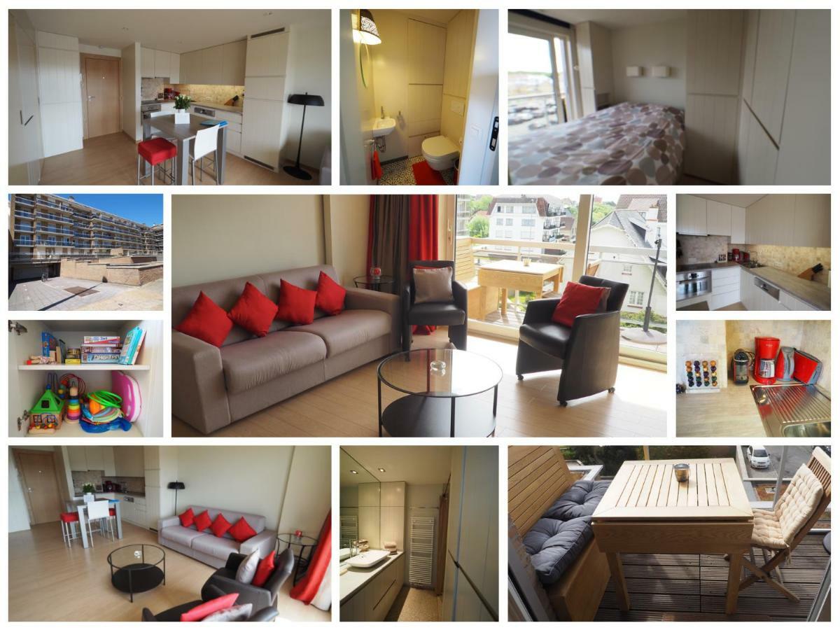 Appartement Sur La Digue - De Haan - Le Coq - Silver Beach D2 Eksteriør billede
